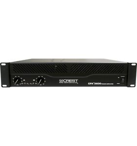 Crest Audio CPX2600 - Ampli Sonorisation Cpx 2 X 500w Sous 8 Ohms