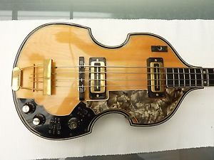 HÖFNER    BASS   5000/1B   Super  Beatles Bass - Natural-Optik   Rarität !!!!