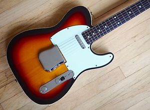 2011 Fender Telecaster Custom '62 Reissue TL62B Guitar Sunburst MIJ Japan w/gb