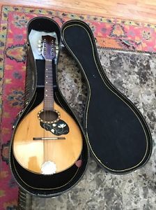 Vintage Estate Mandolin Handmade Pesaro, Italy 1976 Beautiful