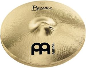 Meinl Cymbals B14MH-B Byzance 14-Inch Brilliant Medium Hi-Hat Cymbal Pair
