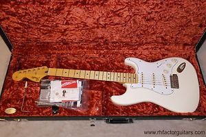 2006 Fender FSR 60s Reverse Headstock Stratocaster Olympic White Almost Mint HSC