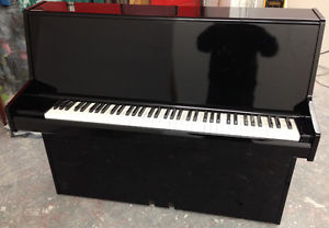 Deste small modern piano in a Black Gloss cabinet