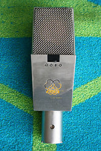 Vintage AKG C414EB Microphone - CK12 Brass Capsule - with AKG H-100 Shock Mount