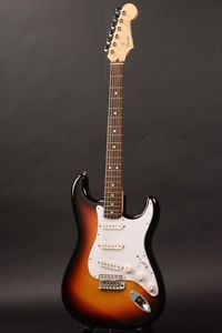Fender Japan / Stratocaster ST-STD 3-Tone Sunburst / Rosewood w/soft case F/S