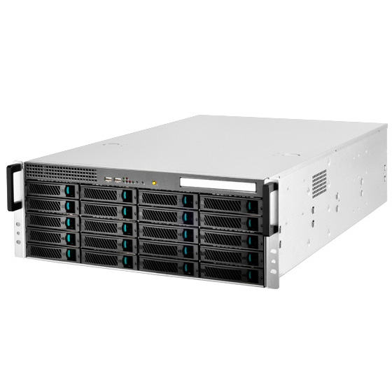 SILVERSTONE SST-RM420 4U RACKMOUNT STORAGE SERVER CHASSIS - 20 BAY