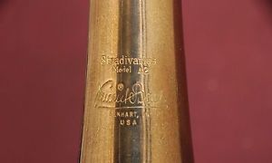 Vincent Bach 42B thick pipe tenor bus trombone trombone 1987 RARE VINTAG F/S