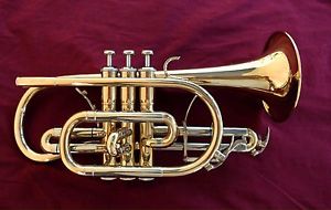 Custom Shop Professional Cornet ACR-835 (Yellow Brass)