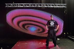 37.5 Led Video Wall Curtain