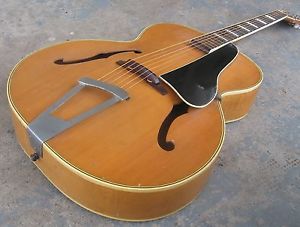 1940s Vega Professional Archtop Guitar. Model C-66. Neck & Peghead Repairs.