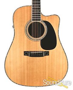 Martin DC Aura Custom Natural Cutaway Dread #1598333 - Used