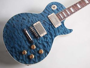 Gibson Custom Shop Standard Historic 1959 Les Paul 5A Quilt Blue Electric Guitar