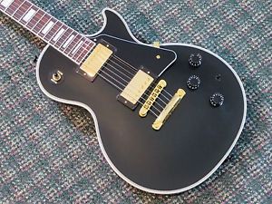 2014 Gibson USA Les Paul Custom Lite Guitar! Black/Gold! w/OHSC