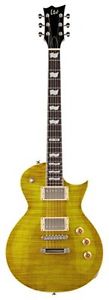 ESP Ltd EC-256 FM - Chitarra elettrica, colore giallo Lemon Drop