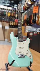 Schecter USA Custom Shop Nick Johnston Signature Guitar Atomic Green 2017 Wenge