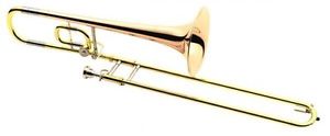 YAMAHA YSL-350C Tenor Trombone Gold Lacquer Finish F/S