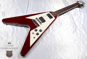 Gibson2000 Flying V / Cherry  FREESHIPPING from JAPAN