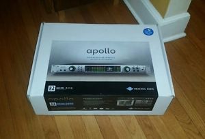 universal audio apollo quad thunderbolt interface used but awesome