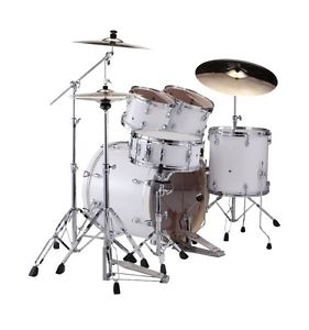 Batterie Pearl Export Standard 22'' Arctic Sparkle avec cymbales