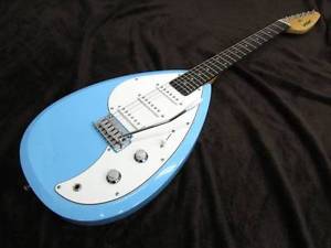 VOX MARK III Seafoam MK3 Teardrop Guitar Light Blue E-Guitar Free Shipping