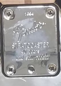 Fender stratocaster 40th anniversary Alumicaster