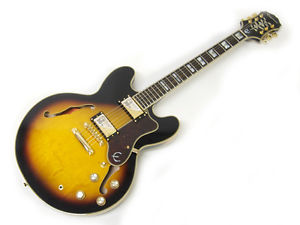 Epiphone Sheraton II Pro Vintage Sunburst Free Shipping From Japan #