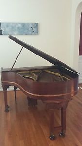 antique piano