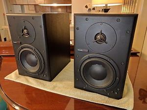 Dynaudio Bm6a pair with Iso Acoustics stands