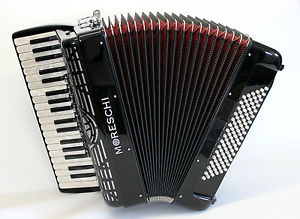 ACCORDÉON Moreschi Agile IV 96 sw. SUPER LEICHT! Die nouveauté d'Italie