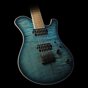 Used 2015 Mayones Legend 7 F24 Prototype 7-String Electric Guitar Trans Blue