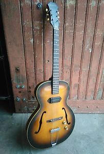 Guitare Électrique Epiphone de 1969 modèle E422T klamazoo vintage