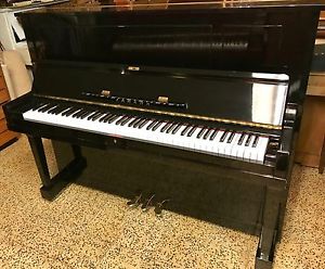 YAMAHA U1 Black Upright Piano Black Gloss 1960 Fully Restored G'Tee & Delivery