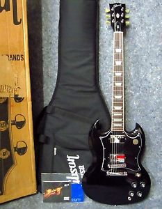 Gibson 2016 SG Standard T Electric Guitar - Ebony / Black  ~FLAWLESS~