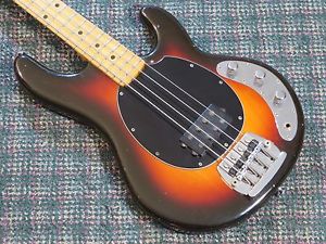 Vintage 1977 MusicMan StingRay 4 String Bass RARE Sunburst! Music Man,Sting Ray