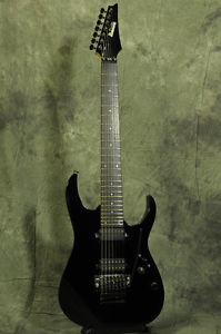 Ibanez RG-1527Z Black Made in Japan Stratocaster Type E-Guitar Free Shipping