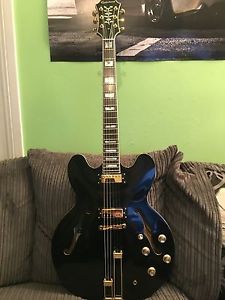TPP "Custom Shop" Epiphone 62' Sheraton "Black Beauty". Lovely Guitar!