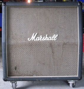Vintage 1970s Marshall 1960a 100 w JMP Cabinet 4x12 1977 Celestion G12M speakers