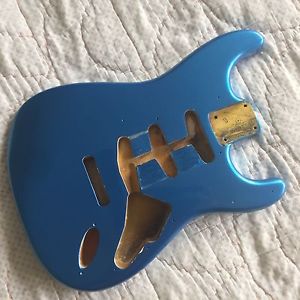 Fender Stratocaster 1965 body Lake Placid Blue Refinish Vintage Pre-CBS