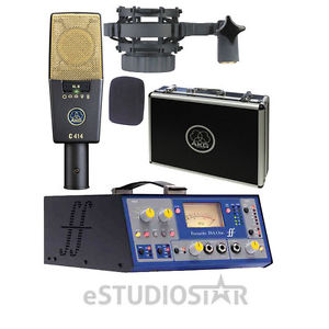AKG C414 XLII with Focusrite ISA One Analogue Preamp Bundle NEW