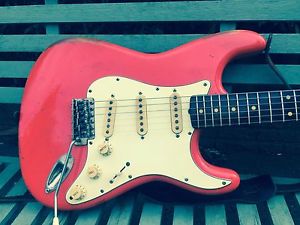 Stratocaster Relic 62 Fiesta Red