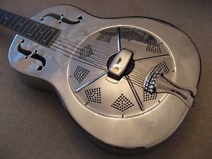 1998 NATIONAL RESOPHONIC STYLE 'O' ACOUSTIC RESONATOR / DOBRO GUITAR +CASE