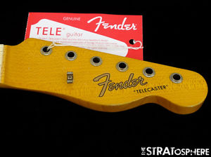 Fender USA Custom Shop Postmodern Relic Telecaster NECK Tele '57 V Shape Maple