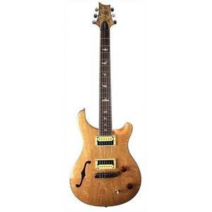 PRS SE Exotic Limited Custom 22 Semi Hollow Electric Guitar, Swamp Ash