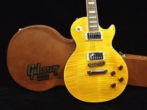 Gibson Les Paul Standard 2016 T Translucent Amber Electric  Guitar Free shipping