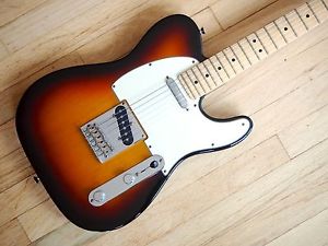 2008 Fender American Standard Telecaster Electric Guitar Sunburst USA w/ ohsc