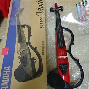 Used! YAMAHA SV-120 CAR Carmine Red Electric Silent Violin