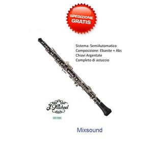 J. MICHAEL OB 1500 OBOE IN DO CORPO ABS CHIAVI ARGENTATE CON ASTUCCIO OB1500