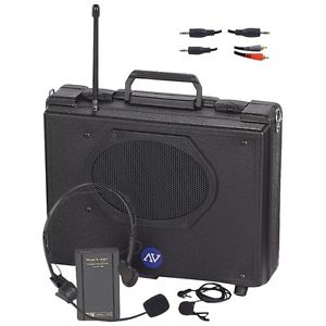 AMPLIVOX SW222 Audio Portable Buddy PA System (Wireless)