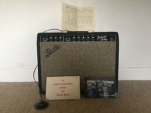1965 Fender Deluxe Amp - Blackface w/ Fender Candy