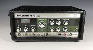 Roland RE-201 Space Echo Guitar Effect  Full Working No Noise！